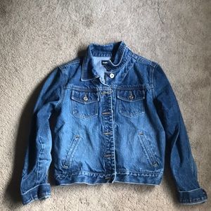 Dark Denim Jacket! Size Medium